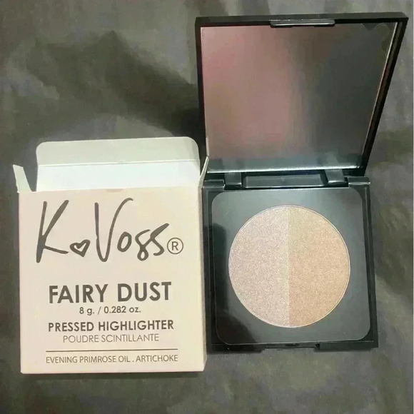 K Voss Fairy Dust Pressed Face Highlighter. NIB - Picture 2 of 2
